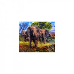PUZZLE FAMILIE ELEFANTI, 500 PIESE - Img 2
