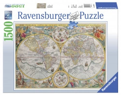PUZZLE HARTA ISTORICA, 1500 PIESE