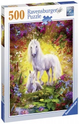 PUZZLE UNICORN SI MANZ, 500 PIESE