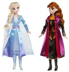 Set de papusi Elsa si Anna Frozen II 29CM