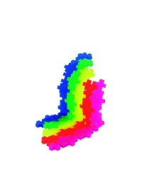 Plus Plus Pastel/Neon-600 Piese/Set - Img 3