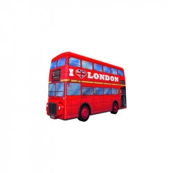 PUZZLE 3D AUTOBUZ LONDRA, 216 PIESE - Img 2