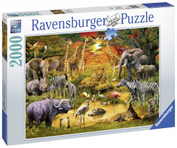 PUZZLE ANIMALE LA OAZA, 2000 PIESE