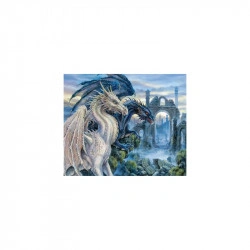 PUZZLE CUPLU DRAGONI, 1000 PIESE - Img 2