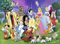 PUZZLE DISNEY PERSONAJELE PREFERATE, 200 PIESE
