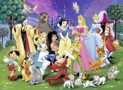 PUZZLE DISNEY PERSONAJELE PREFERATE, 200 PIESE - Img 2