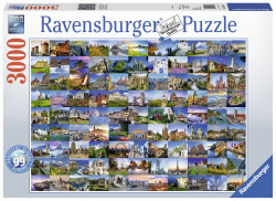 PUZZLE EUROPA 99 LOCURI, 3000 PIESE