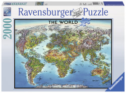 PUZZLE HARTA LUMII, 2000 PIESE