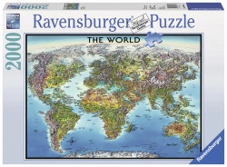 PUZZLE HARTA LUMII, 2000 PIESE