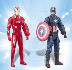 Set 4 figurine Avengers Endgame, Hasbro, 30cm 