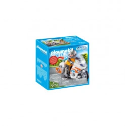 MOTOCICLETA DE URGENTA CU LUMINI