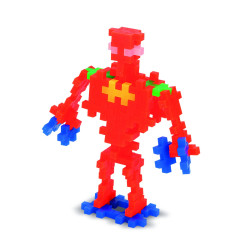 Plus Plus Neon Roboti - 170 Piese
