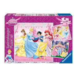 PUZZLE ALBA CA ZAPADA, 3x49 PIESE