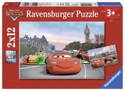 Puzzle Cars, 2X12 Piese