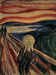 PUZZLE EDVARD MUNCH: STRIGATUL, 1000 PIESE