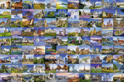 PUZZLE EUROPA 99 LOCURI, 3000 PIESE