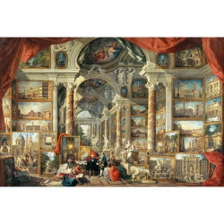 PUZZLE GIOVANI PAOLO PANINI - ROMA MODERNA, 5000 PIESE