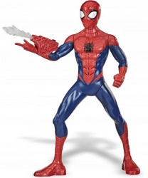 Set 3 in 1 figurina Spiderman Maximum Venom cu sunete interactive, armura si lansator, Hasbro, 34 cm