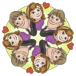 SET DE CREATIE MANDALA 2 IN 1 FROZEN