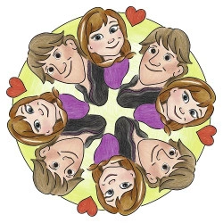 SET DE CREATIE MANDALA 2 IN 1 FROZEN - Img 2