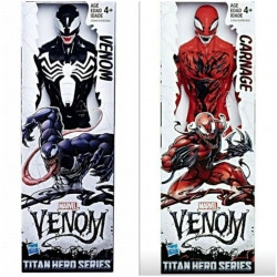 Set figurine Venom + Carnage, Hasbro, 30CM