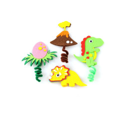 KIT CREATIE 6-IN-1 DINOZAURII