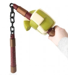 Lampa decorativa 3D Testoasele Ninja Michelangelo
