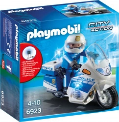Motocicleta Politiei Cu Led