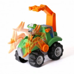 PAW PATROL ROCOS VEHICUL + FIGURINA + DINO