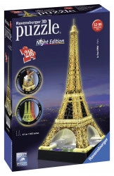 PUZZLE 3D TURNUL EIFFEL NOAPTEA, 216 PIESE - Img 2