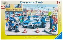PUZZLE DEPARTAMENTUL POLITIEI, 15 PIESE