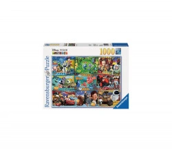 PUZZLE PERSONAJE DISNEY, 1000 PIESE