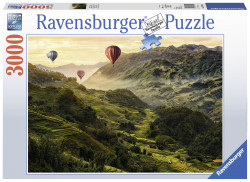PUZZLE TERASE DE OREZ IN ASIA, 3000 PIESE