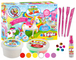 CLOUD SLIME SI PLASTILINA-UNICORN