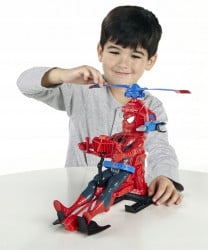 Figurina de colectie SPIDERMAN 30CM + ELICOPTER - EDITIE LIMITATA !