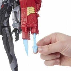 Figurina IRON MAN + Lansator 30 CM cu sunet