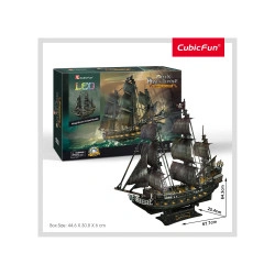 PUZZLE 3D LED NAVA QUEEN ANNE 340 PIESE - Img 2