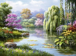 PUZZLE PRIVELISTE LAC, 500 PIESE - Img 3