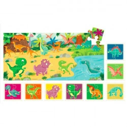 8+1 PUZZLE DINOZAURI - Img 3