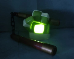 Lampa decorativa 3D Testoasele Ninja Michelangelo