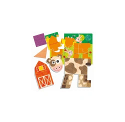 MONTESSORI PUZZLE TACTIL FERMA - Img 2