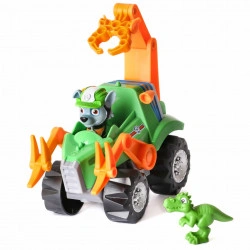 PAW PATROL ROCOS VEHICUL + FIGURINA + DINO