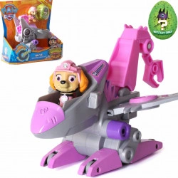 PAW PATROL SKIE VEHICLE + FIGURE + DINO