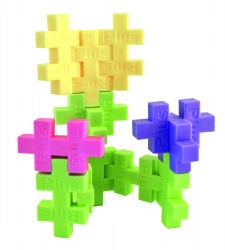 Plus Plus Mix Pastel -100 Piese/Tub - Img 2