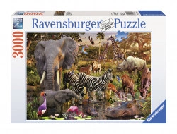 Puzzle Animale Din Africa, 3000 Piese