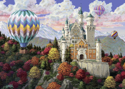 PUZZLE CASTELUL NEUSCHWANSTEIN, 1000 PIESE