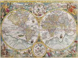 PUZZLE HARTA ISTORICA, 1500 PIESE - Img 2