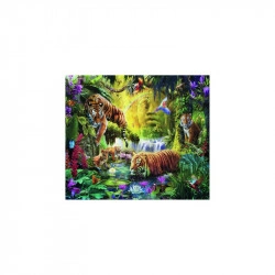 PUZZLE IAZ CU TIGRI, 1500 PIESE - Img 2