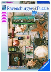 PUZZLE SUVENIRURI MARINE, 1000 PIESE