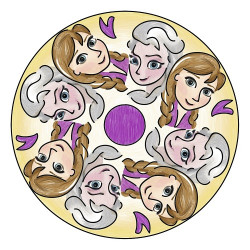 SET DE CREATIE MINI MANDALA FROZEN